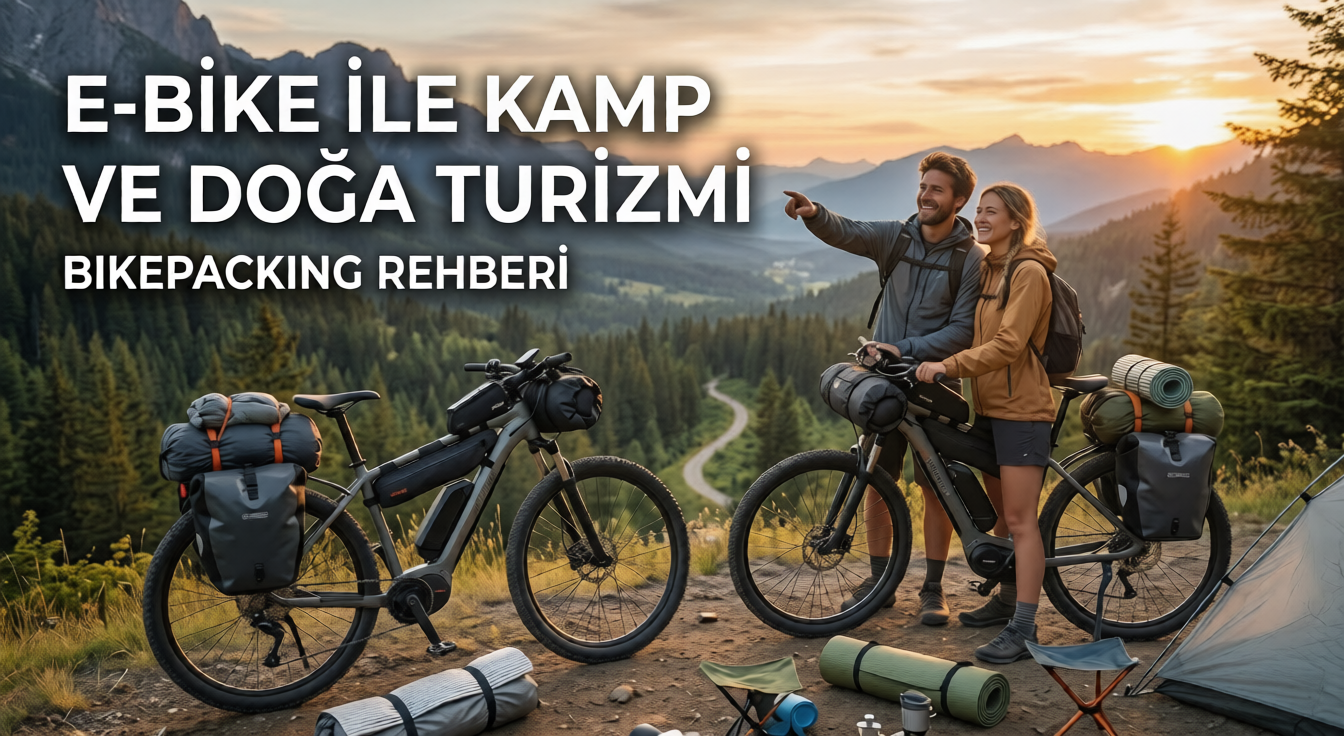 E-Bike ile Kamp ve Doğa Turizmi (Bikepacking) Rehberi