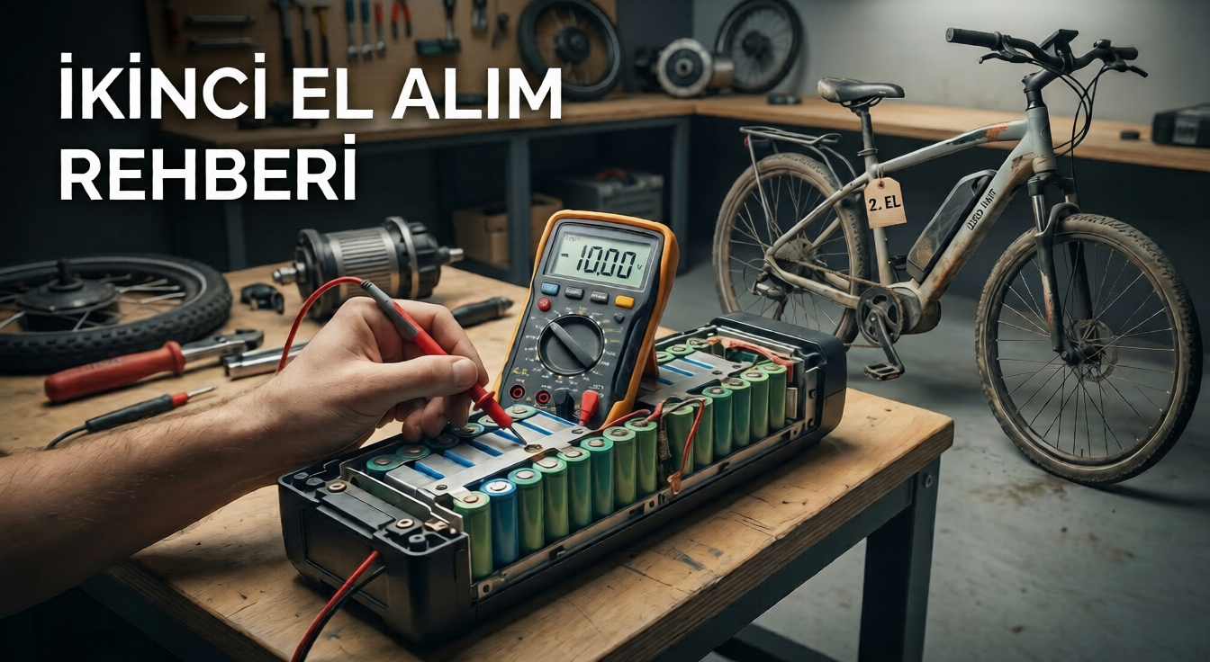 İkinci El Elektrikli Bisiklet Alırken Dikkat Edilmesi Gereken Kritik Noktalar